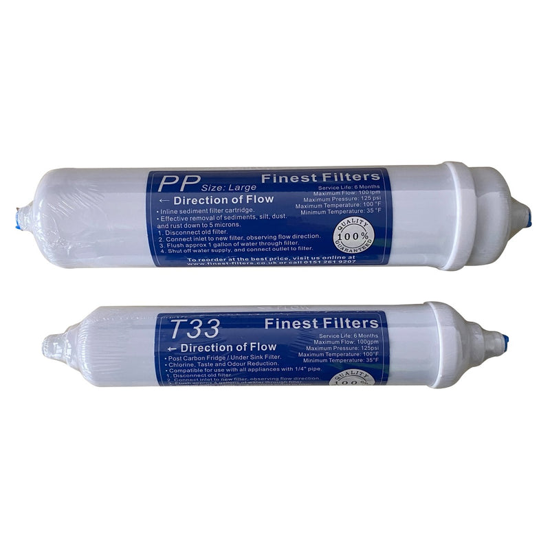 Compact Unit Filter Compact RO Unit Replacement Pre Filters Set Reverse Osmosis PP and Car ...