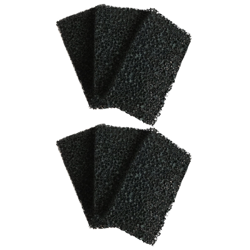 6 x Interpet PF1 Replacement Carbon Foams