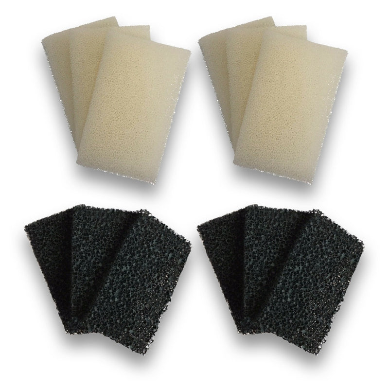 Compatible Interpet PF1 Foam Set (6 x Foam, 6 x Carbon)