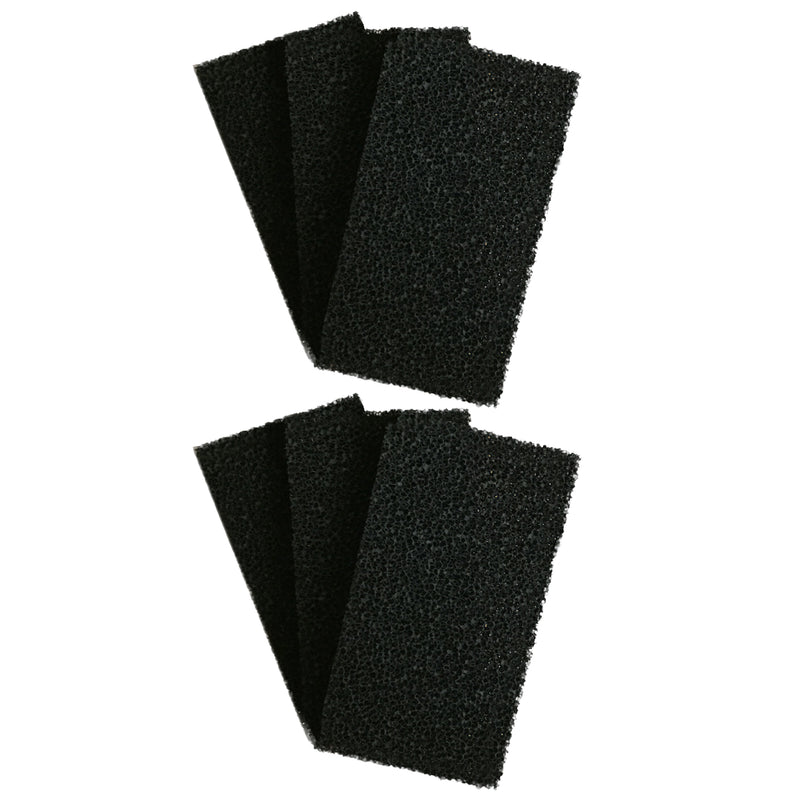 6 x Interpet PF3 Replacement Carbon Foams
