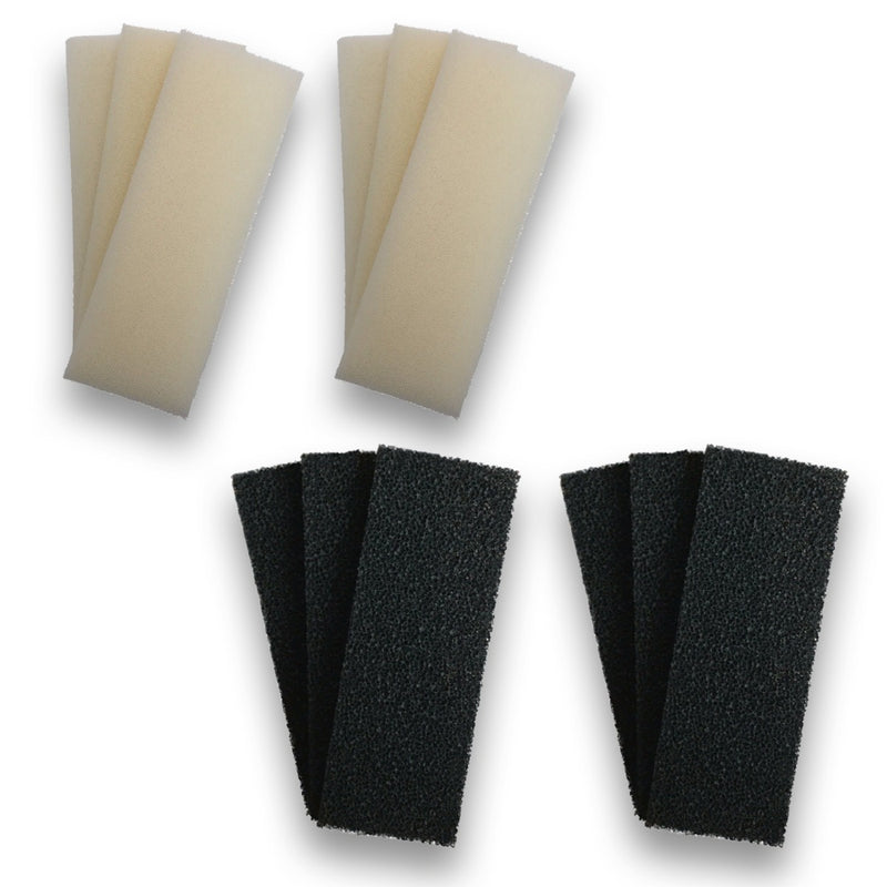 Compatible Interpet PF4 Foam Set (6 x Foam, 6 x Carbon)