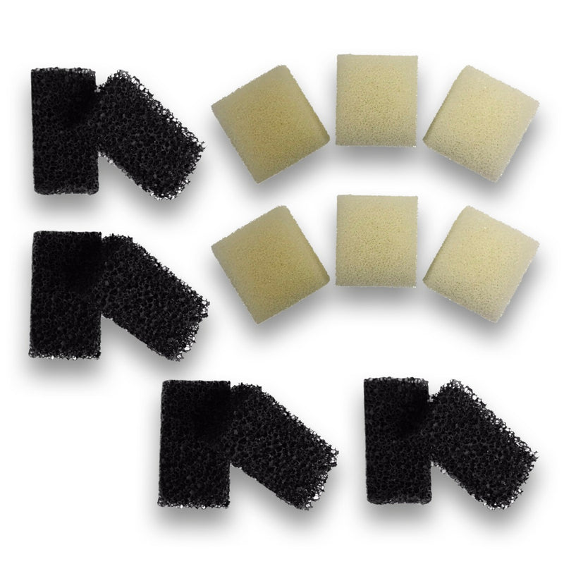 Compatible Interpet PF Mini Foam Set (6 x Foam, 8 x Carbon)
