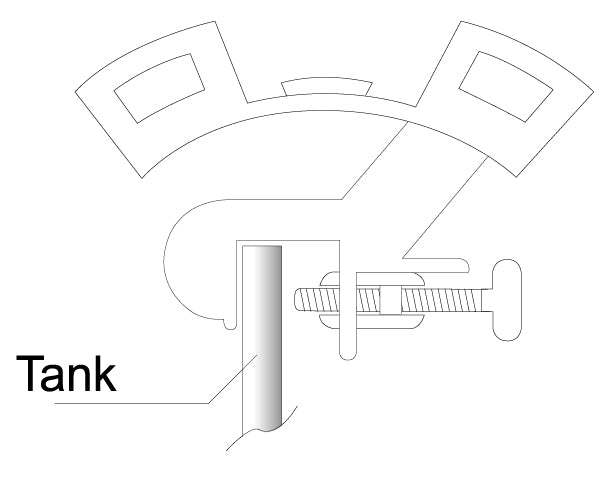 Ista Aquarium Hose Holder