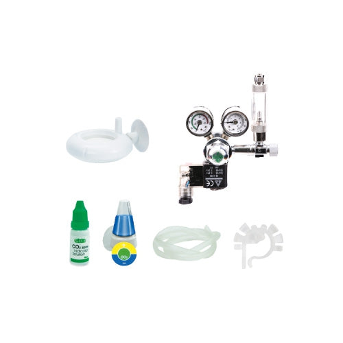 Ista Twin Gauge CO2 Regulator & Solenoid (Side Attaching)