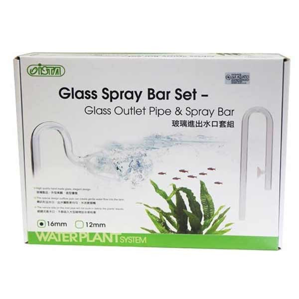Ista Glass Inflow & Outflow Lily Pipe Set