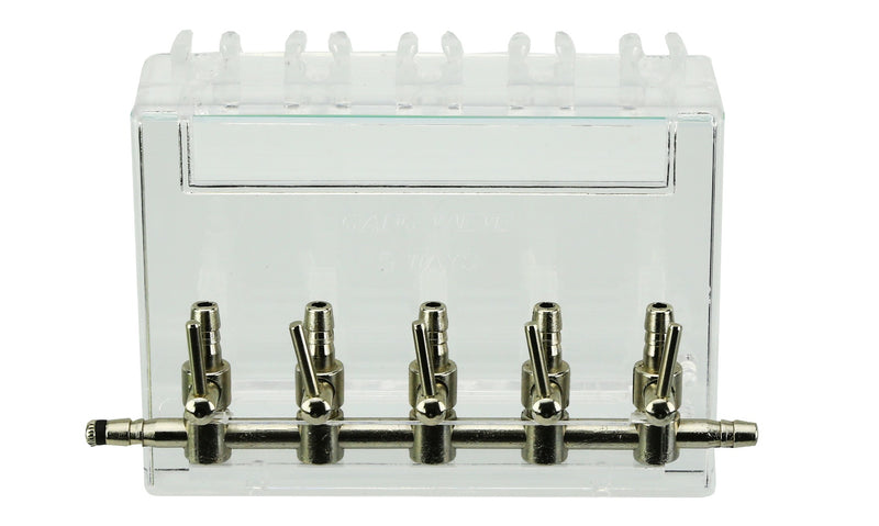 Ista Metal Air Splitter Valve Manifold (Available with 2, 3, 4 or 5 Outlets)