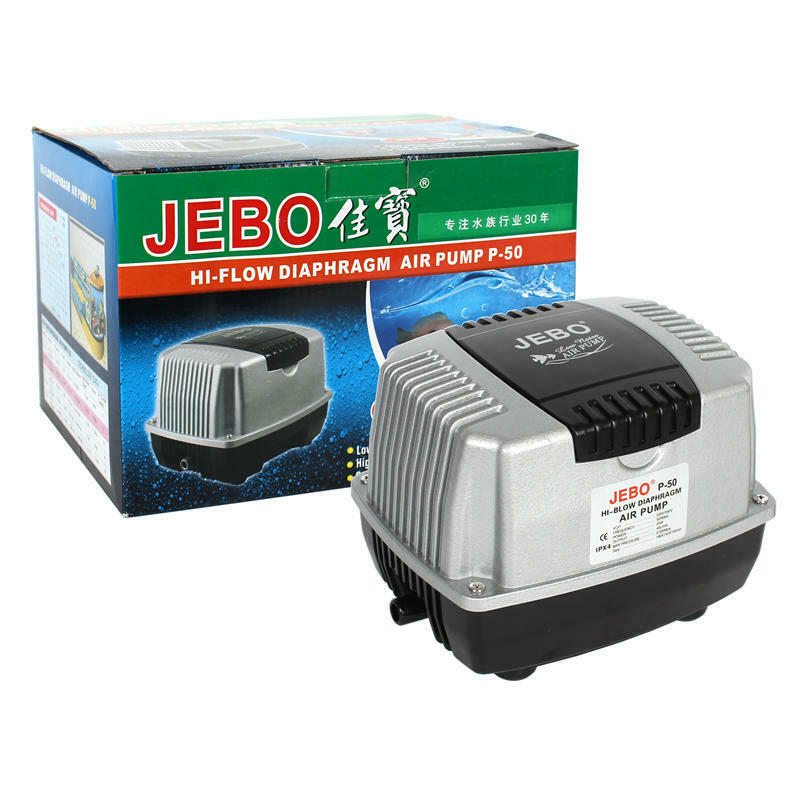 Jebo Low Noise High Flow Pond Air Pumps (25 l/min - 125 l/min)