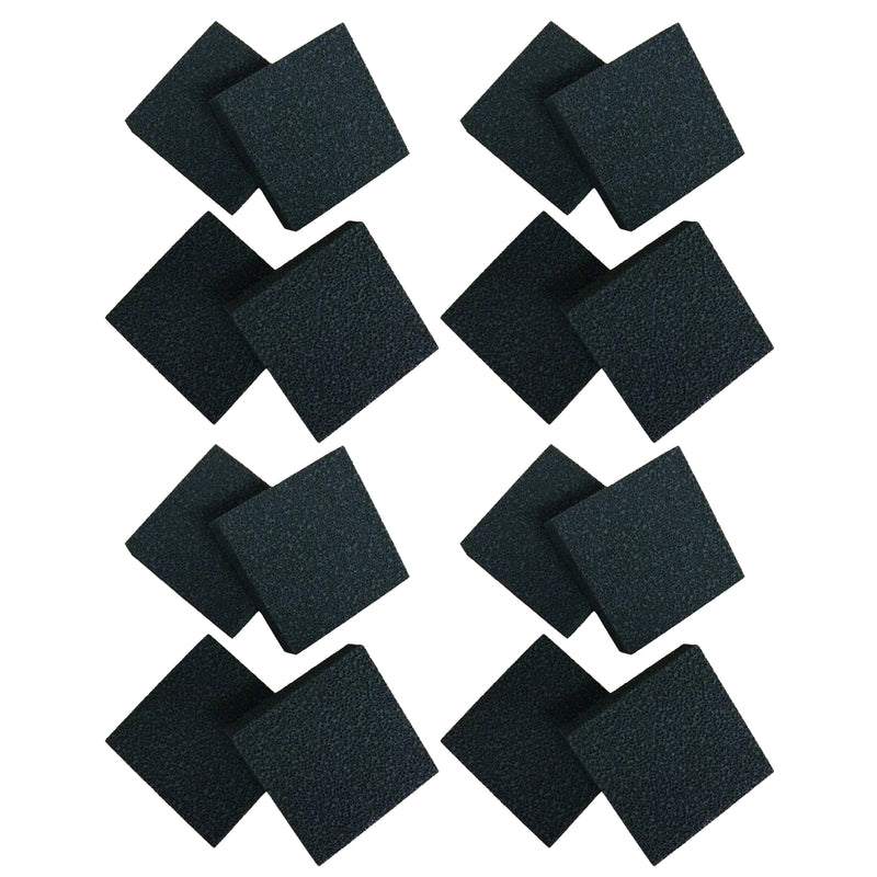 16 x Compatible Carbon Pads for Juwel Jumbo / BioFlow 8.0 Filters