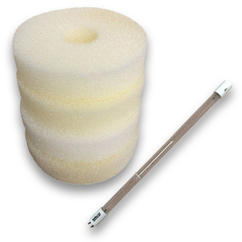 Compatible Laguna Pressure Flo 8000 Foam Set with 20w UV Bulb