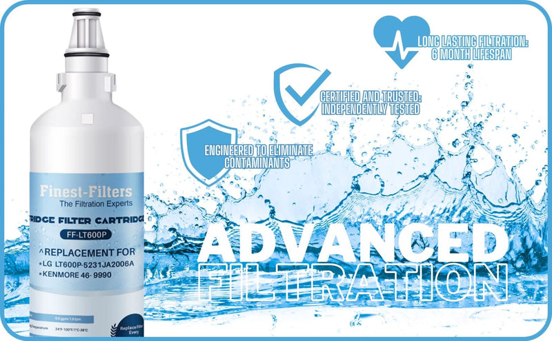 Compatible with LG LT600P Fridge Water Filter