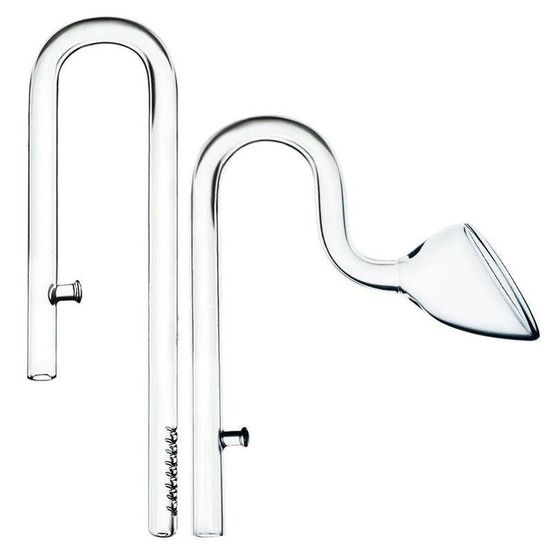 Ista Glass Inflow & Outflow Lily Pipe Set
