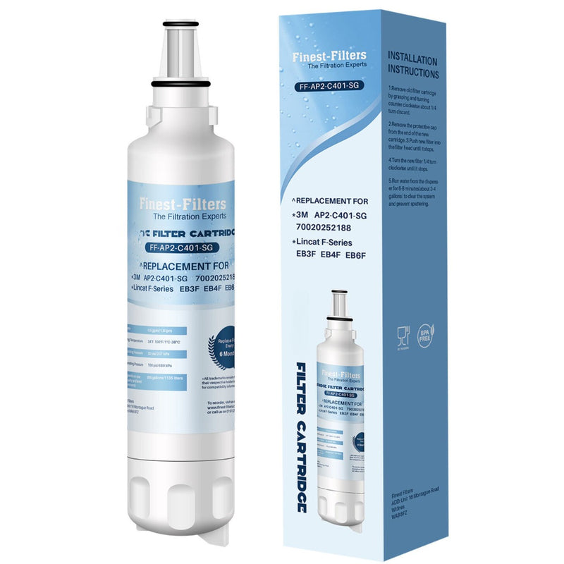 Water Filter Cartridge Compatible with 3M AP2-C401-SG Lincat