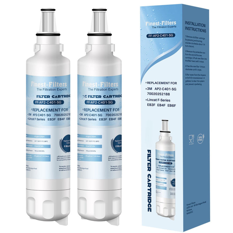2 x Water Filter Cartridge Compatible with 3M AP2-C401-SG Lincat