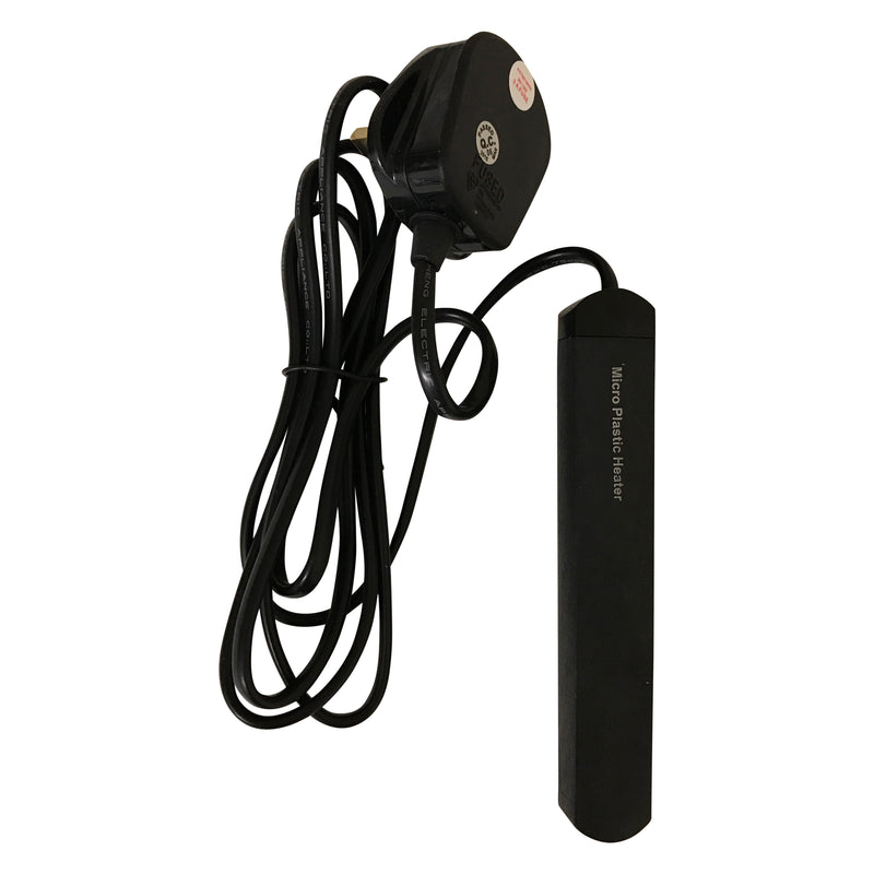 15w Micro Plastic Aquarium Fish Tank Heater Preset to 25 Degrees