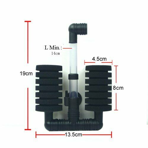Mini Air Driven Sponge Bio-Filter XY-2831