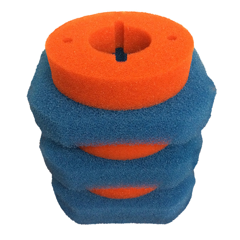 Oase Filtoclear 6000 Foam Filter Set (3 x coarse and 3 x fine)