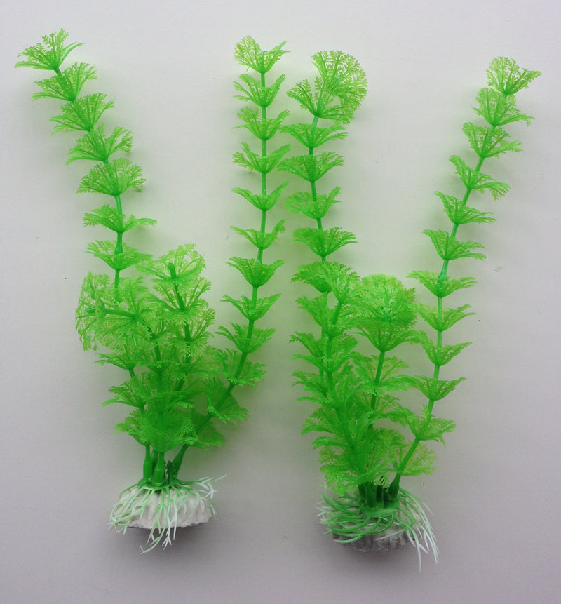 10 Pack 8"Aquarium Fish Tank Plastic Plants