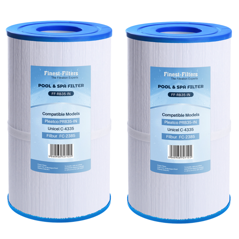 Hot Tub Filter Compatible With Pleatco PRB35-IN Unicel C-4335 (2 Pack)