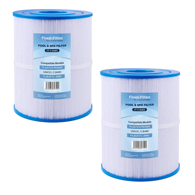 Hot Tub Filter For Pleatco PWK65, Unicel C-8465, Filbur FC-2390 (2 Pack)