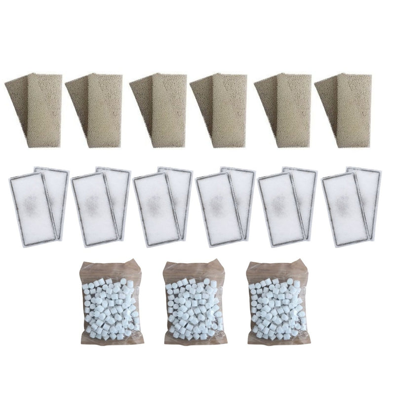 12 x Fluval U2 Foam and 12 x Fluval U2 PolyMax Cartridges and 3 x 170g Biomax