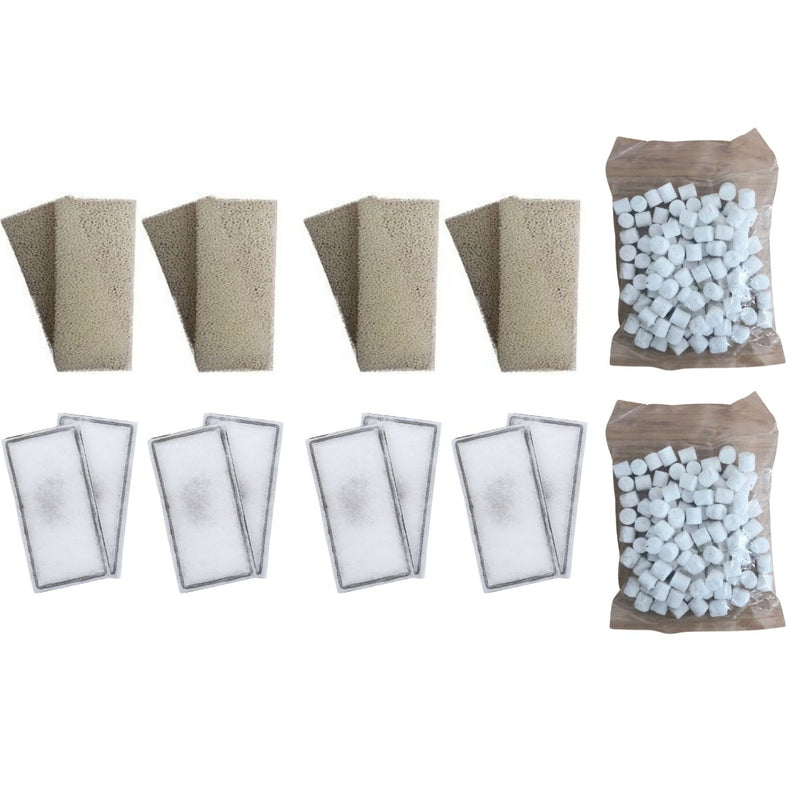 8 x Fluval U2 Foam and 8 x Fluval U2 PolyMax Cartridges and 2 x 170g Biomax