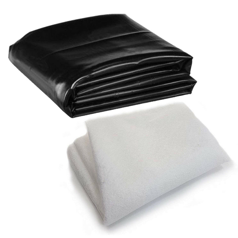 HDPE Pond Liner & Underlay Combo (Various Sizes)