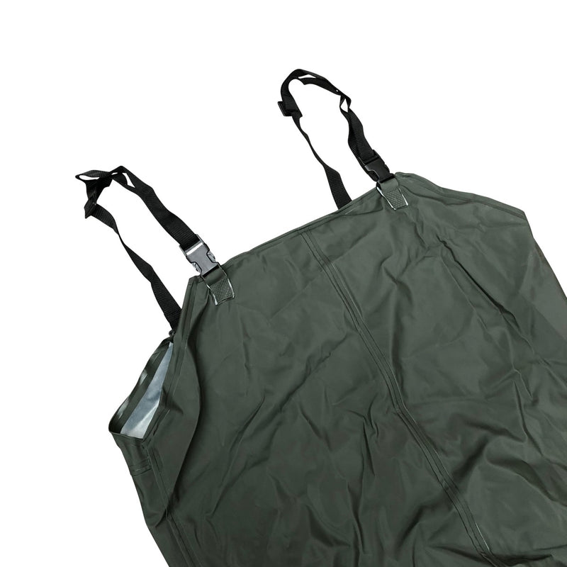 Pond Waders for Fishing Angling Koi Pond Maintenance Chest Height PVC Size 6-10-UK Size 6.5