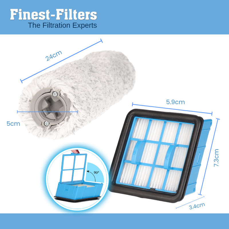 Replacement Set Compatible with Bissells CrossWave & Omniforce
