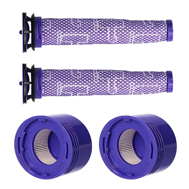 Pre and Post-Motor Filter Set Compatible for Dyson V7 & V8
