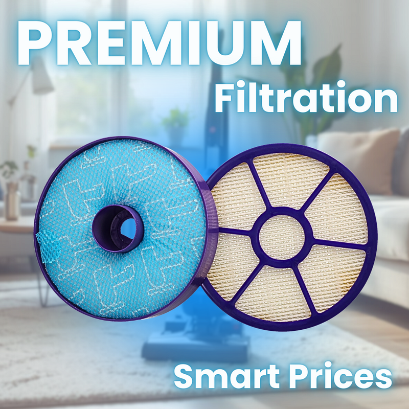 Pre-Motor and HEPA Filter Set Compatible with Dyson DC33