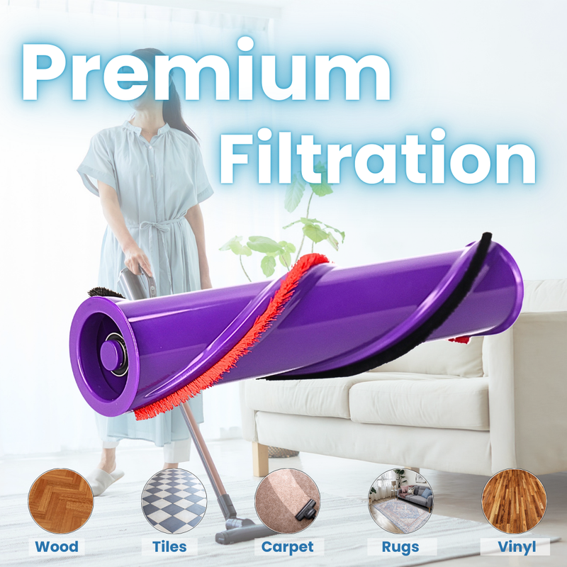 Roller Brush Bar (Finest-Filters) Compatible with Dyson V8 Absolute/Animal & more
