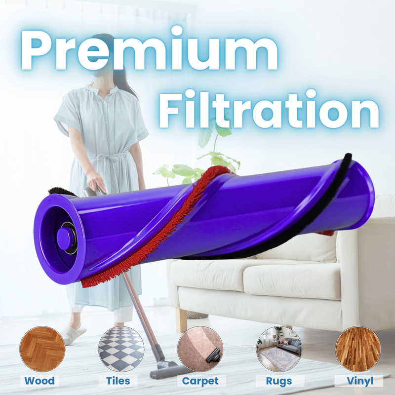 Replacement Roller Brush Bar Compatible with Dyson V6