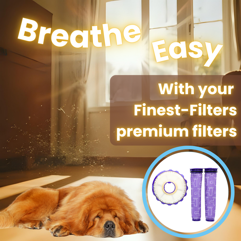 3-Piece Filter Set Compatible with Dyson UP22, DC40, UP24 and UP34