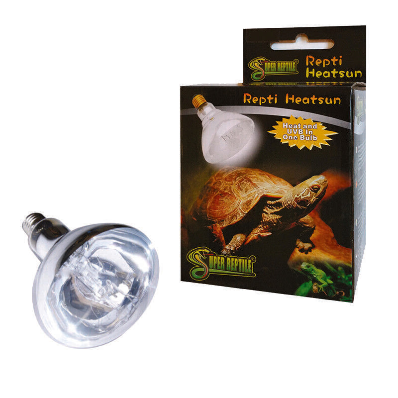 Super Reptile Heatsun  UVA/UVB+ Heat Bulbs (70 - 160w)