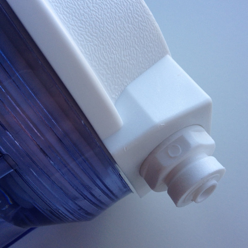 10" Reverse Osmosis Filter Housing with 1/4" Connectors
