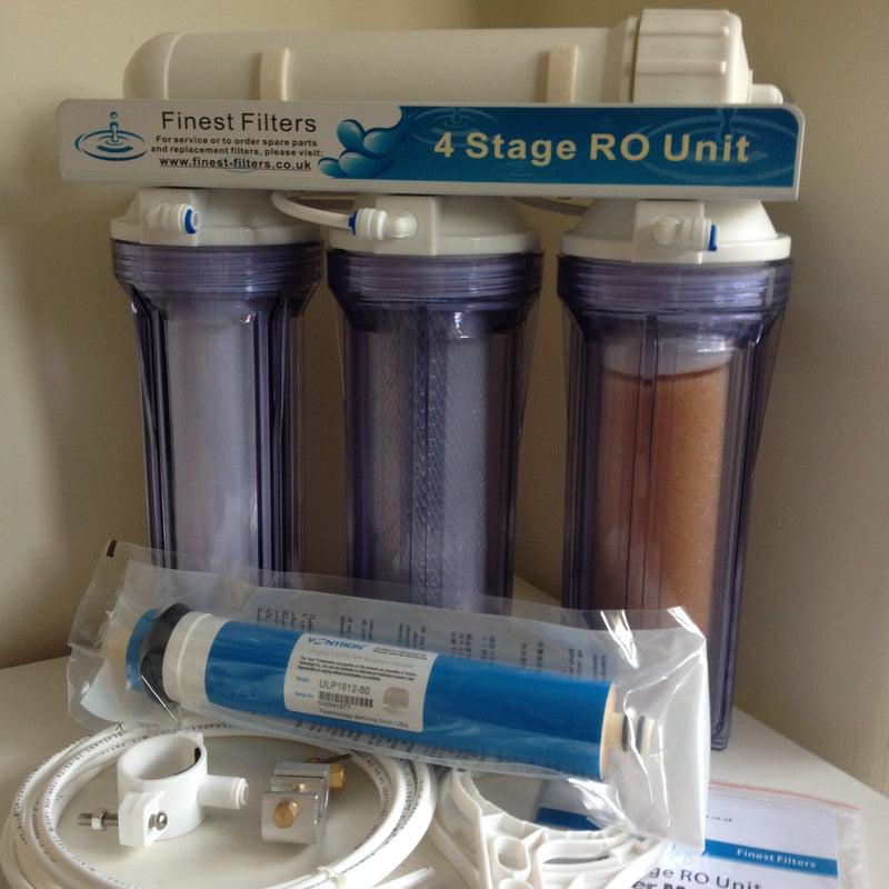 50gpd 4 Stage Complete RO Reverse Osmosis Unit