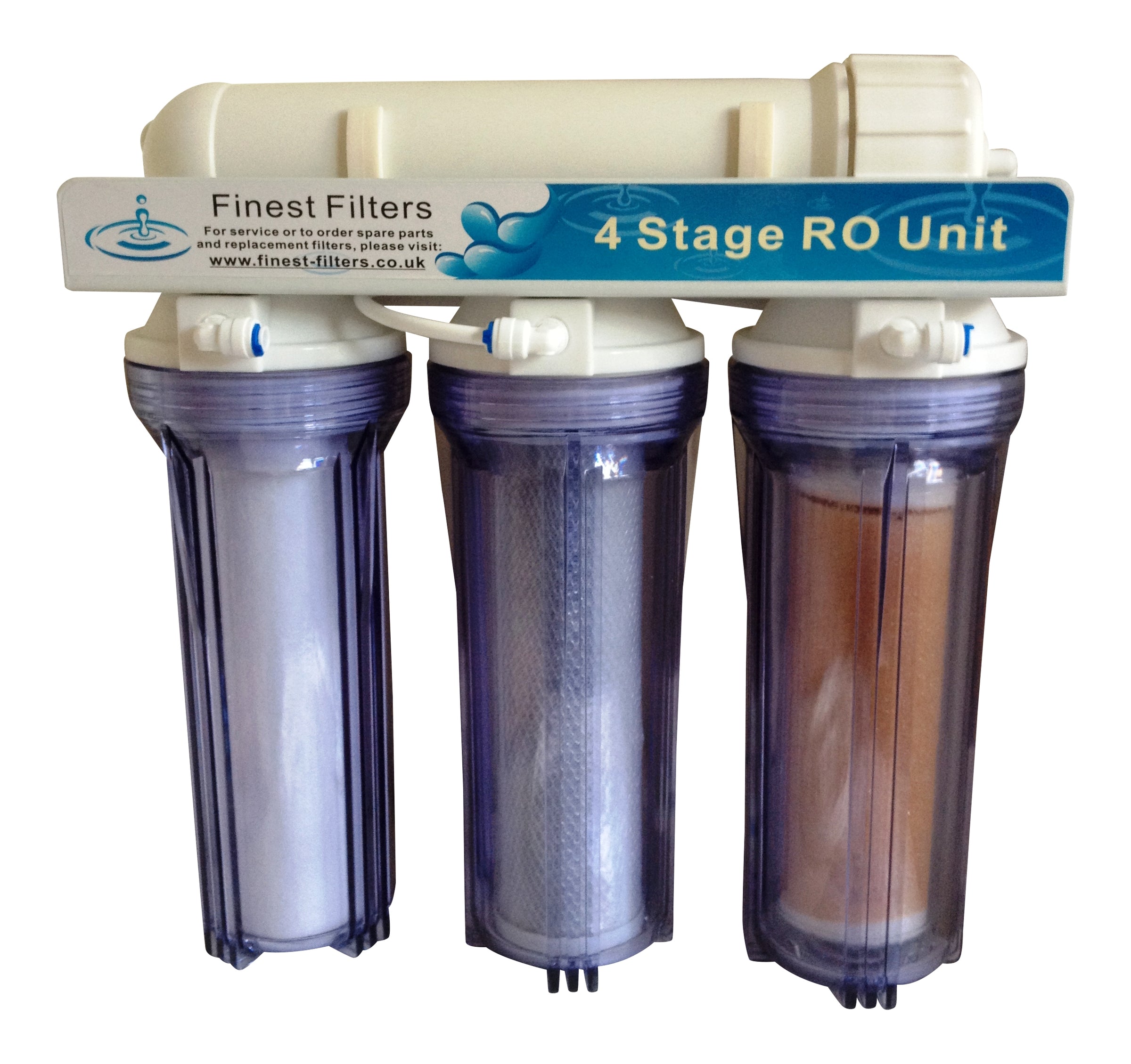 100gpd 4 Stage Complete RO Reverse Osmosis Unit — Finest Filters