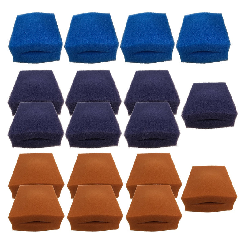 Oase Screenmatic 36 / 140000 Compatible Filter Foam Set (4 x Blue Foams, 7 x Red Foams, 7 x Purple Foams)