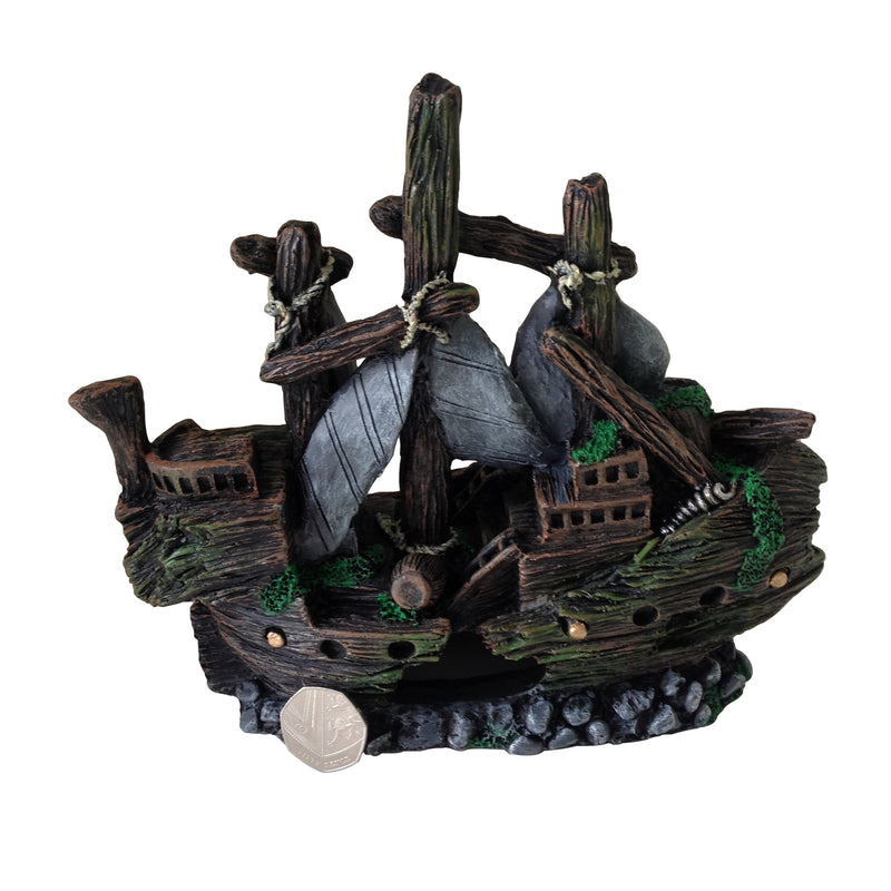 Aquarium Ornament - Sunken Submarine Wreck