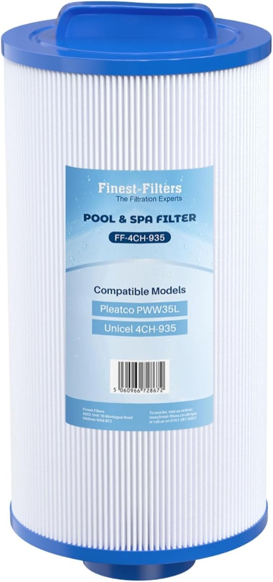 Spa Filter Cartridge For Pleatco PWW35L / Unicel 4CH-935 - FF-4CH-935