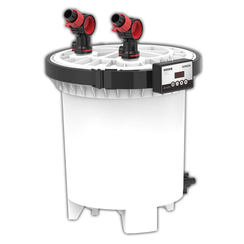Sunsun HW-5000 4600l/h External Canister Filter Fish Tank Aquarium with UV + Flow Control