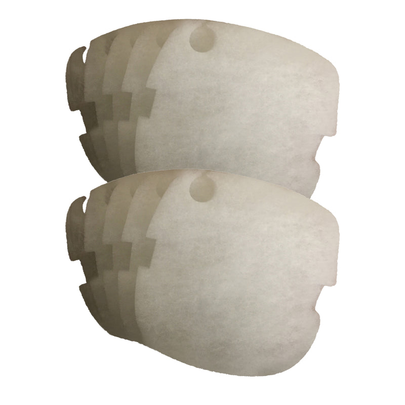 10 x Tetratec EX400 / EX600 / EX700 Filter Floss Pads