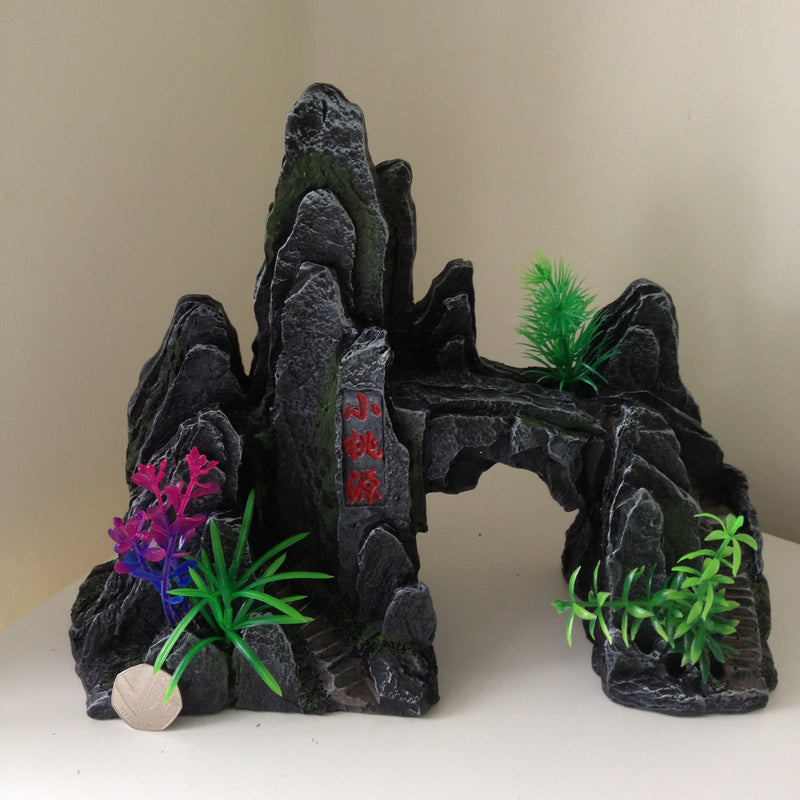 Aquarium Ornament - Small Slate Rock