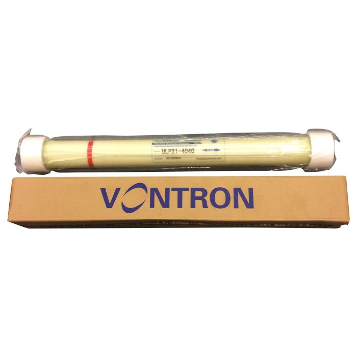 Vontron ULP21 4040 Reverse Osmosis RO Membrane and Steel Housing Kit