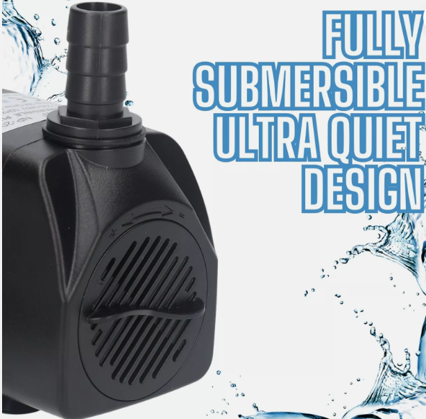 Hidom 1500l/h Submersible Pump (NP-2000) Choose from 1.5m or 10m cable