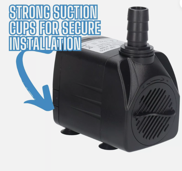 Hidom 1500l/h Submersible Pump (NP-2000) Choose from 1.5m or 10m cable