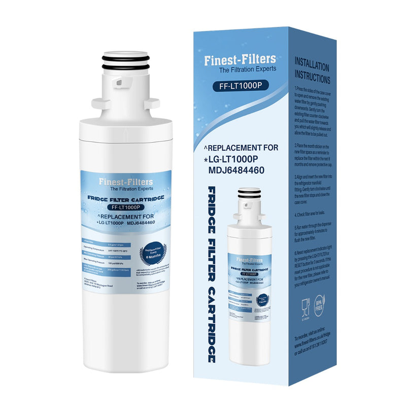 Replacement Water Filter Compatible with LG LT1000P / ADQ74793501 Fridge