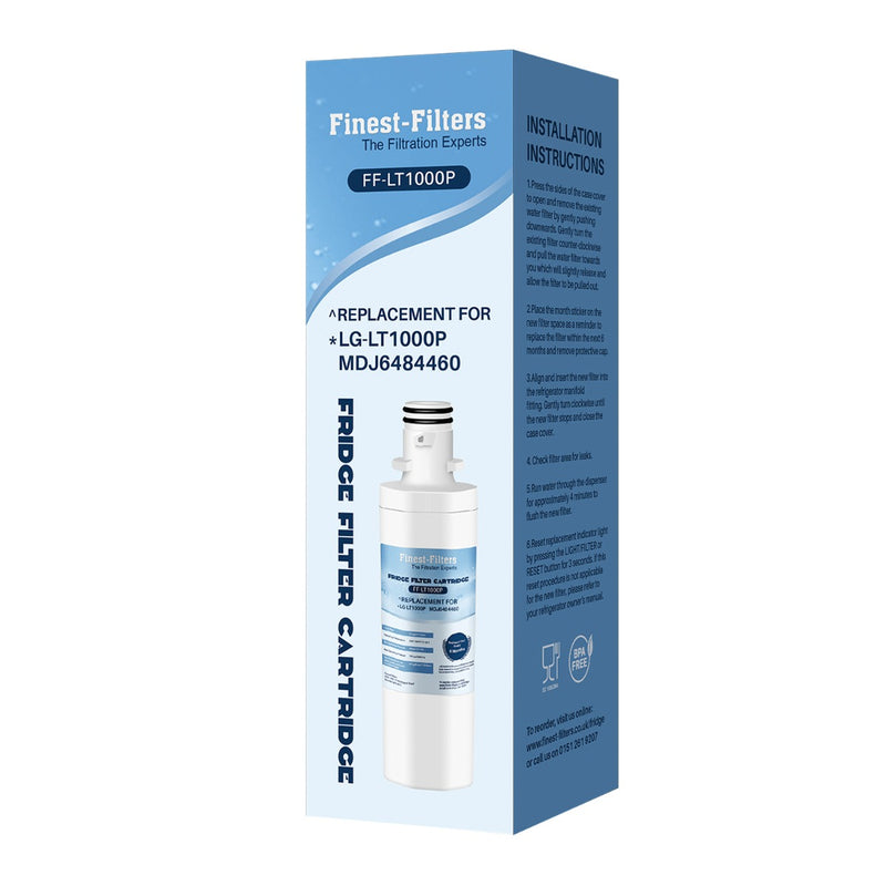 Replacement Water Filter Compatible with LG LT1000P / ADQ74793501 Fridge