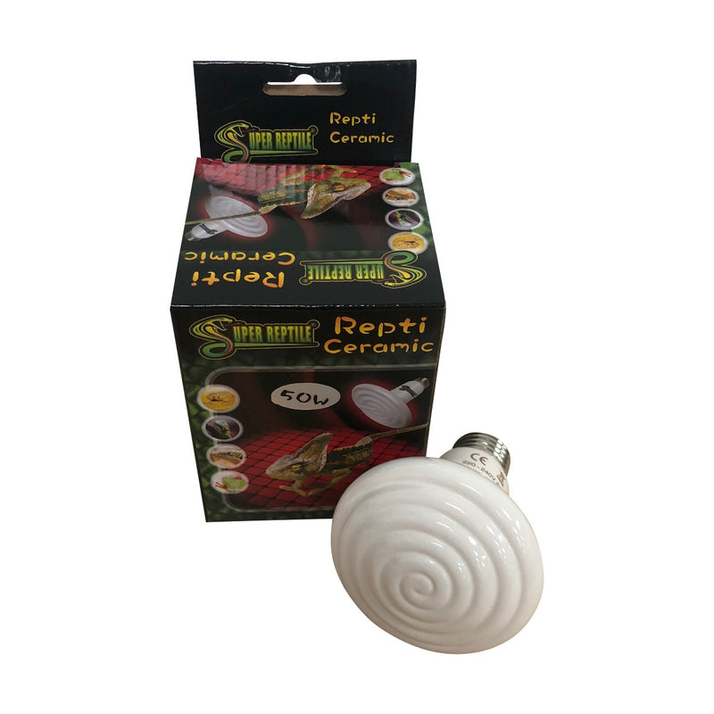 50-250w Reptile Ceramic Heat Emitter Bulb Cone Heater Vivarium Black Or White