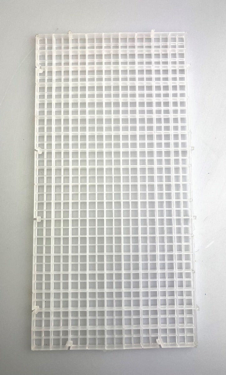 Egg Crate 30cm x 15cm Aquarium Fish Tank Coral White or Black
